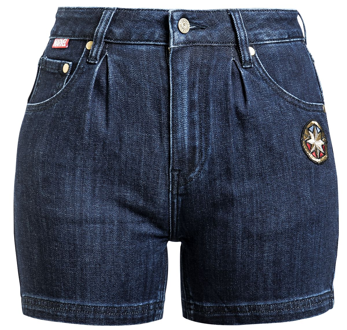 4064854843936 - Star Short denim blau in 29