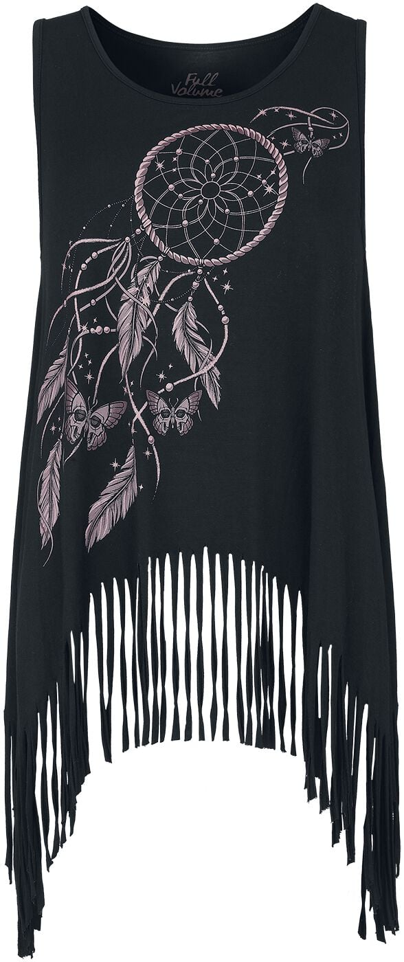 4064854845565 - Tank Top With Dream Catcher Print Top schwarz in S 4064854845565 - Tank Top With Dream Catcher Print Top schwarz in S