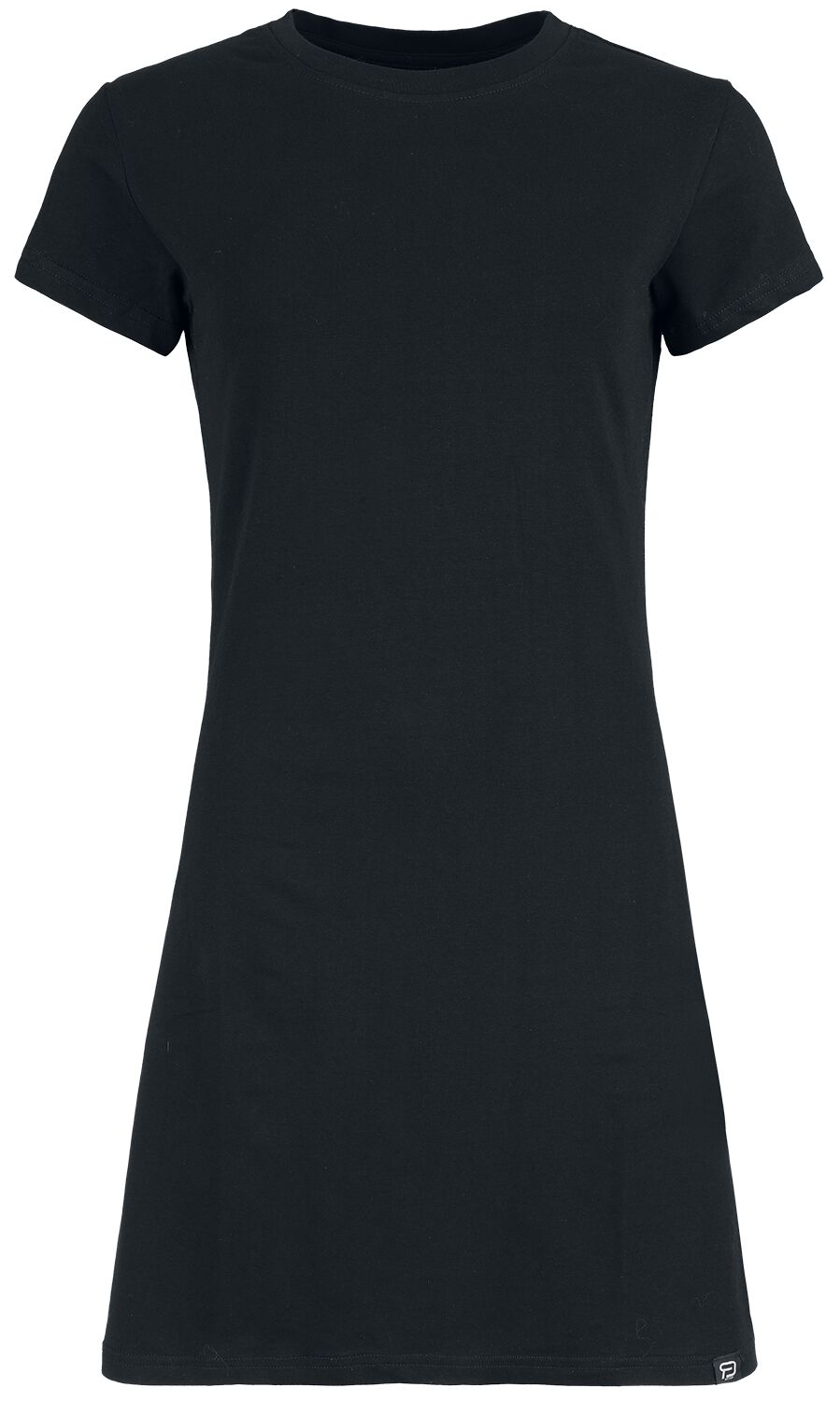 4064854856547 - Basic T-Shirt Dress Kurzes Kleid schwarz in S