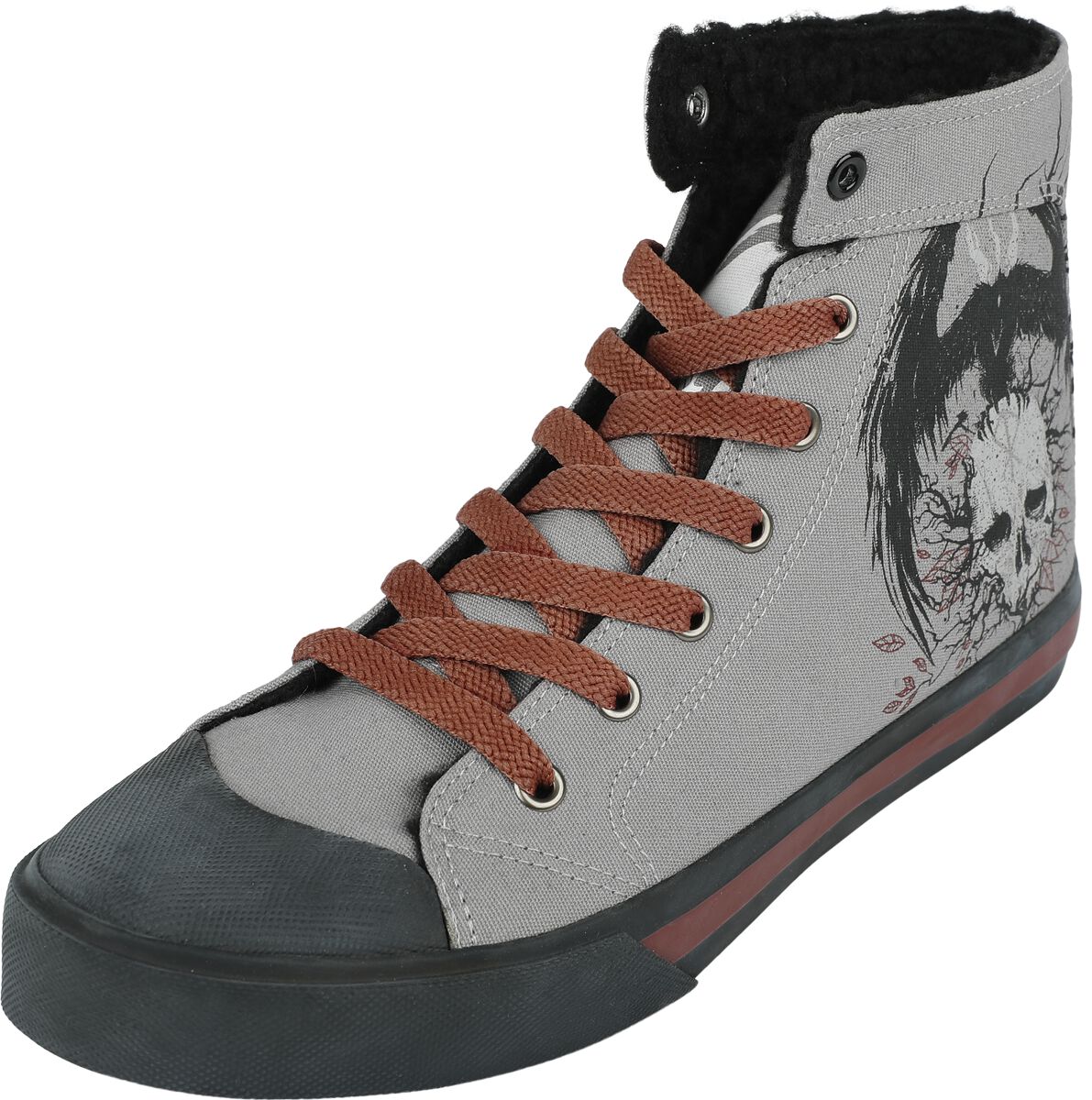 4064854860803 - Walk The Line Sneaker high grau in EU39