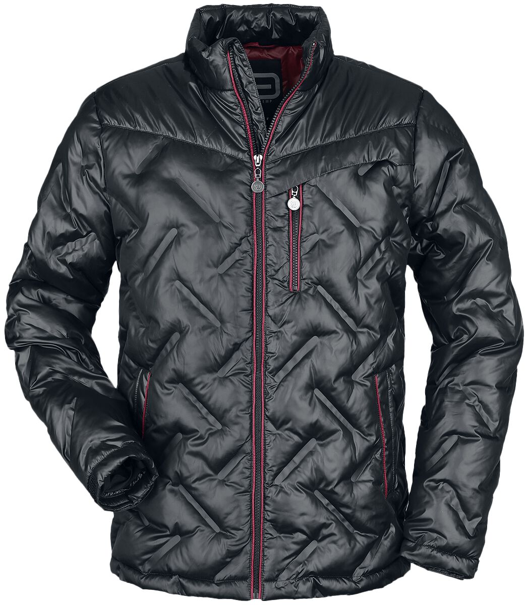 4064854871809 - Übergangsjacke mit besonderer Prägung Übergangsjacke schwarz in M