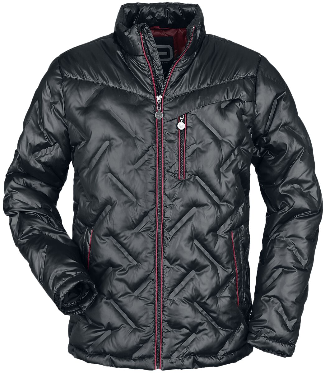 4064854871823 - Übergangsjacke mit besonderer Prägung Übergangsjacke schwarz in XL