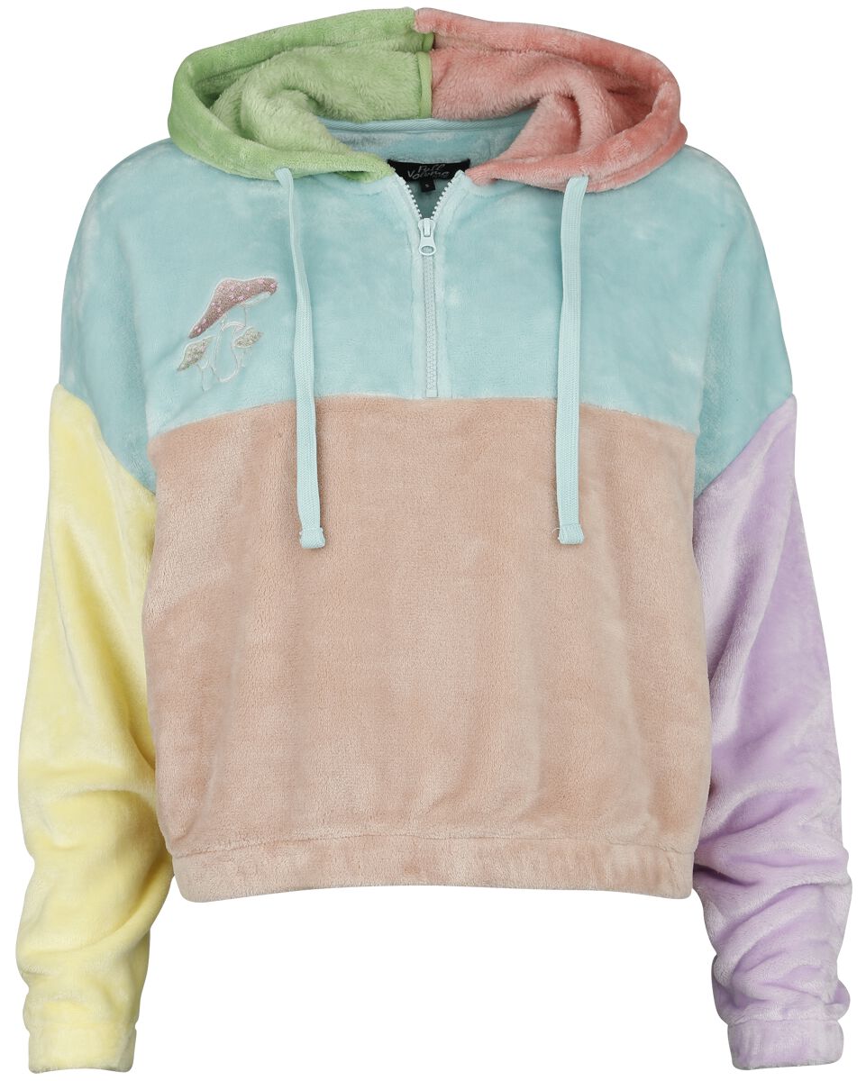 4064854875197 - Colorful Hoody with Embroidery Kapuzenpullover multicolor in S