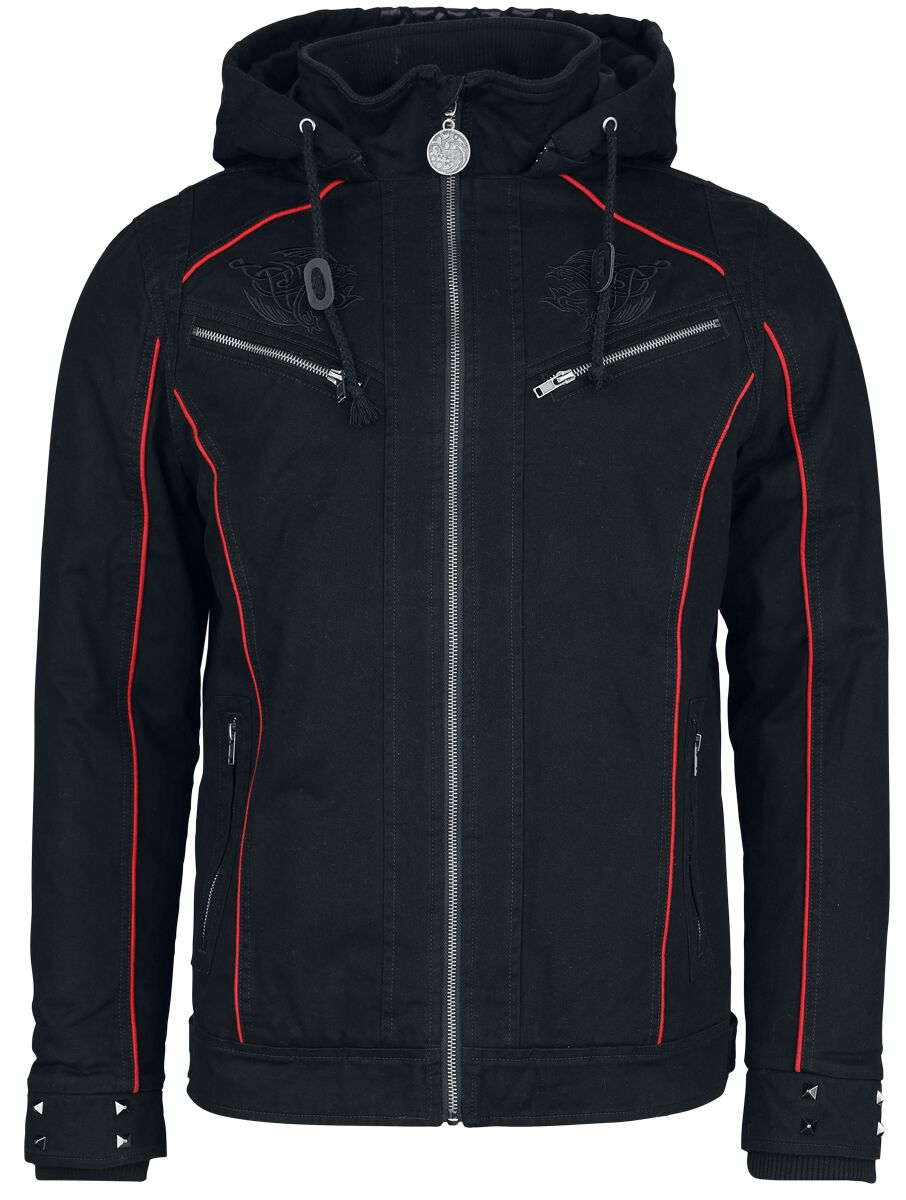 4064854881716 - House of the Dragon Winterjacke schwarz in M