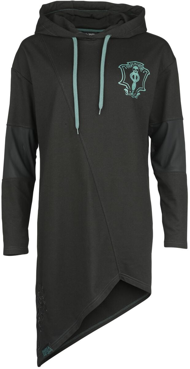 4064854883314 - Death Eater Mittellanges Kleid schwarz in M