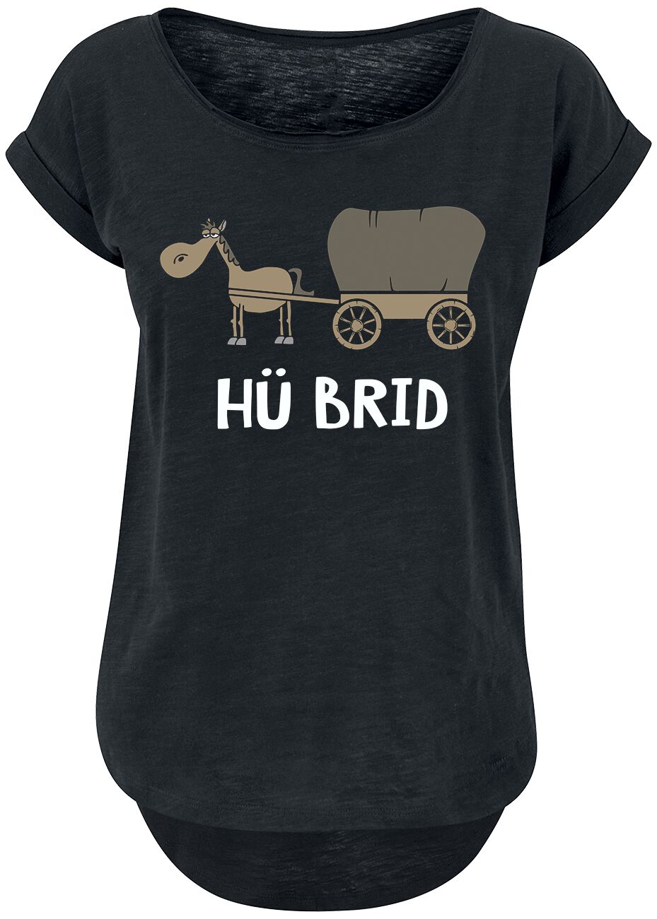 4064854889613 - Tierisch Hü Brid T-Shirt schwarz in S