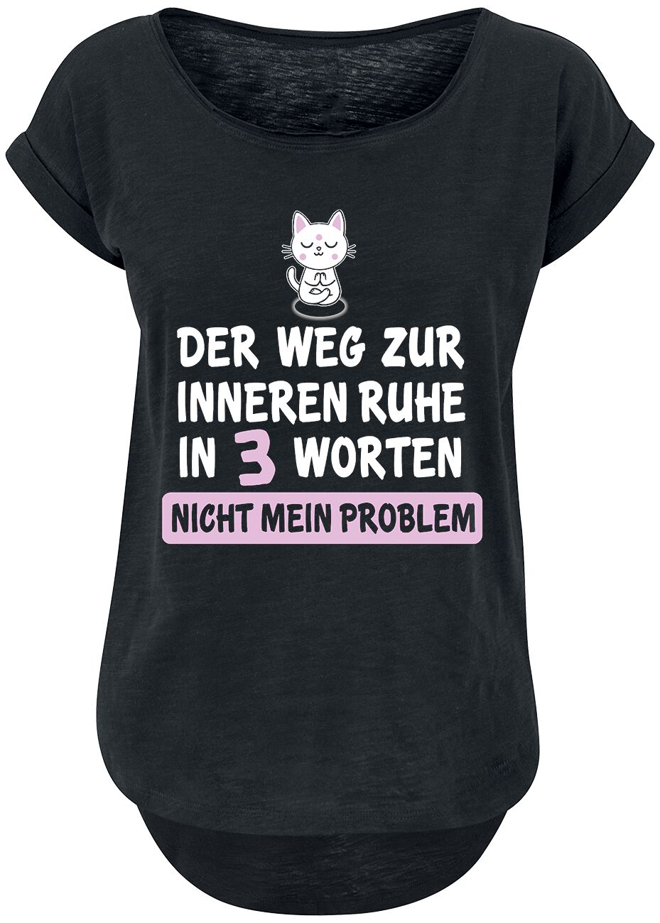 4064854889941 - Nicht mein Problem T-Shirt schwarz in 4XL 4064854889941 - Nicht mein Problem T-Shirt schwarz in 4XL