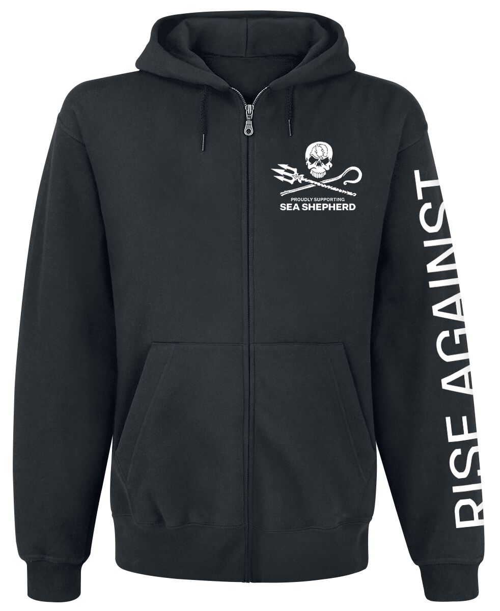 4064854890534 - Sea Shepherd Cooperation - Our Precious Time Is Running Out Kapuzenpullover schwarz in XL 4064854890534 - Sea Shepherd Cooperation - Our Precious Time Is Running Out Kapuzenpullover schwarz in XL