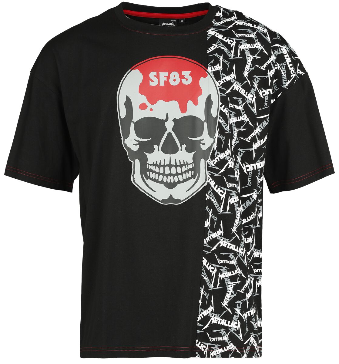 4064854902879 - Metallica EMP Signature Collection - Oversize T-Shirt schwarz in M