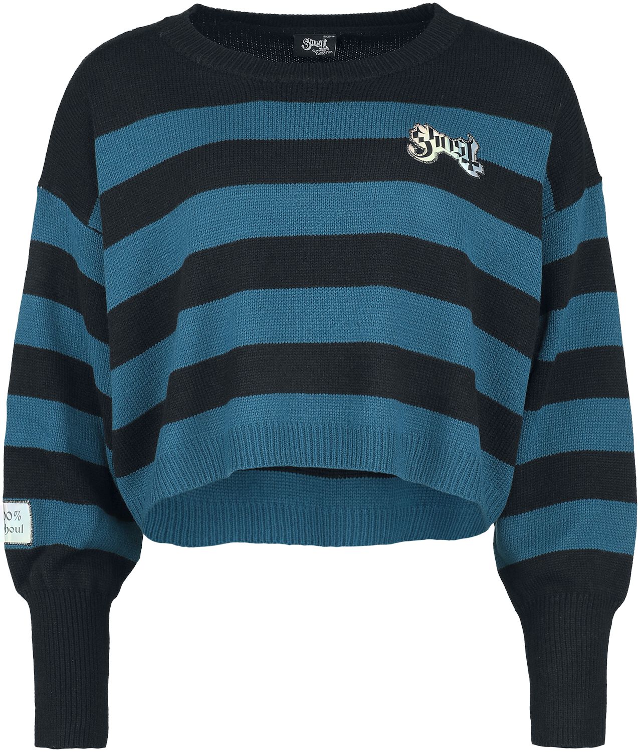 4064854905764 - EMP Signature Collection Strickpullover schwarz petrol in S