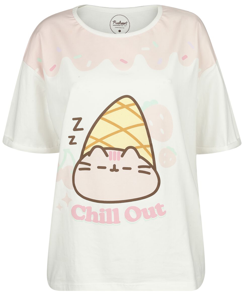 4064854906938 - Chill Out T-Shirt weiß rosa in M