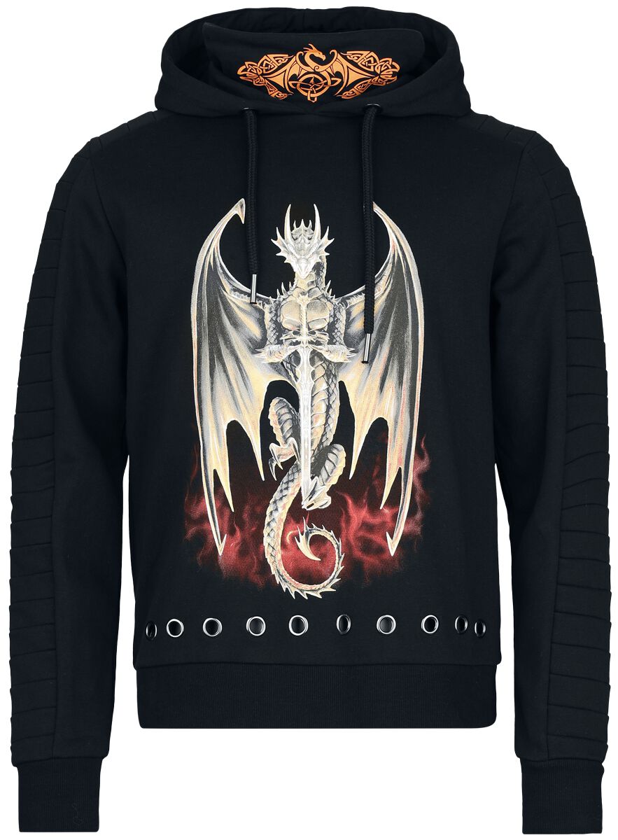 4064854916067 - Gothicana X Anne Stokes Hoody Kapuzenpullover schwarz in M