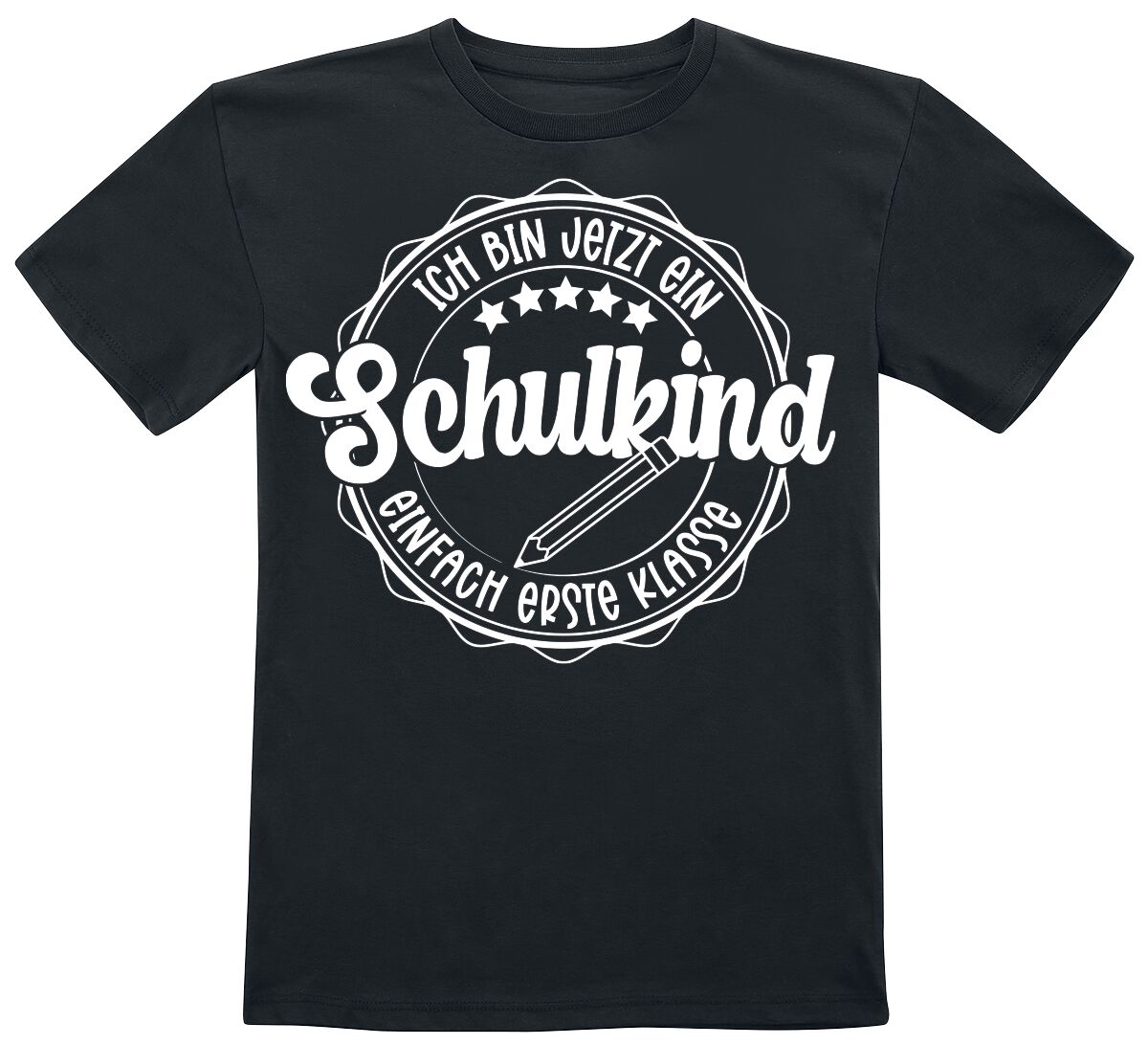 4064854922754 - Ich bin jetzt ein Schulkind T-Shirt schwarz in 152