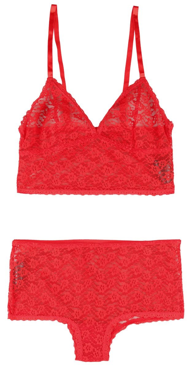 4064854925601 - Lace Confessions Wäsche-Set rot in XL