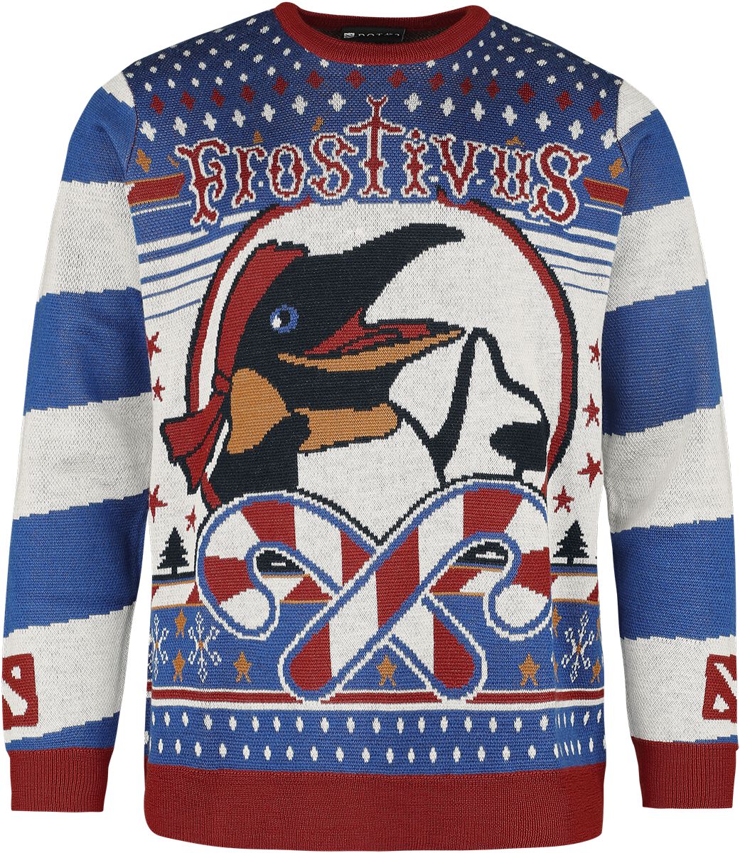 4064854926950 - Frostivus Weihnachtspullover multicolor in L