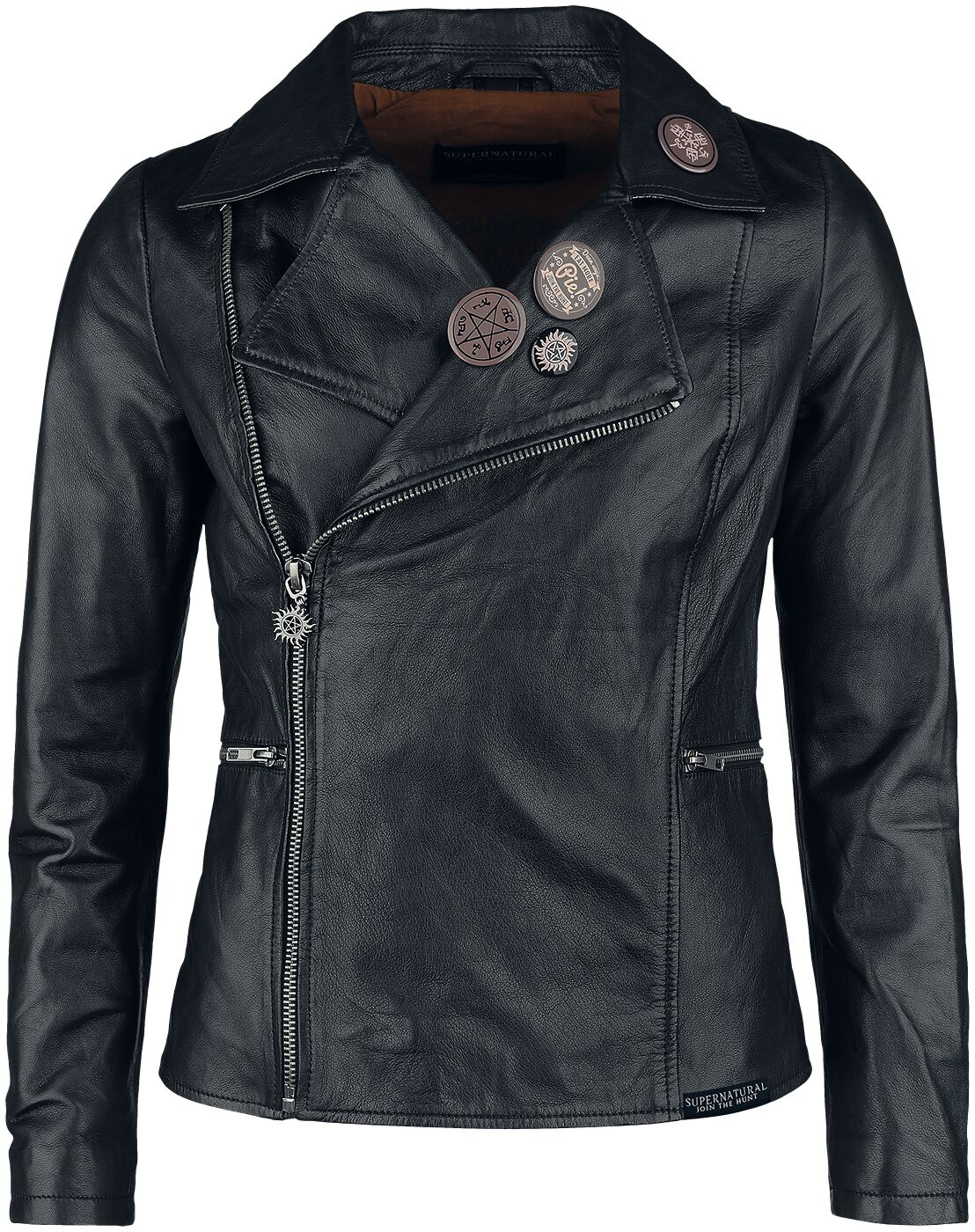 4064854929722 - Anti Possession Lederjacke schwarz in M