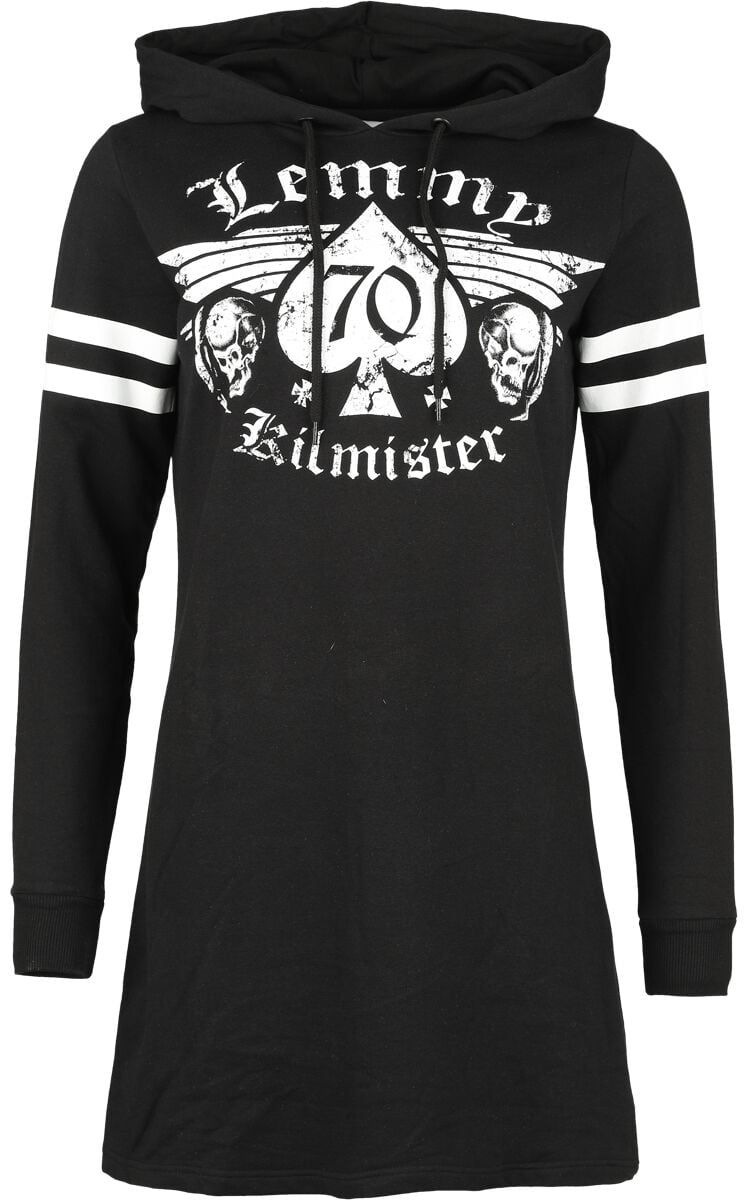 4064854932111 - Lemmy Forever Mittellanges Kleid schwarz in S 4064854932111 - Lemmy Forever Mittellanges Kleid schwarz in S