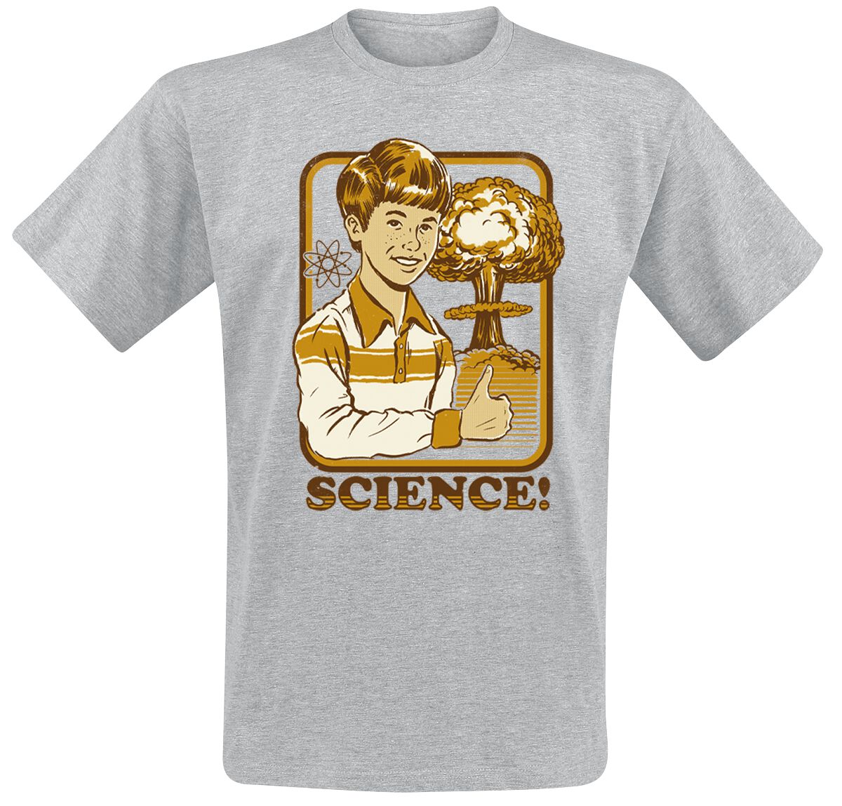 4064854940277 - Science! T-Shirt heather grey in S 4064854940277 - Science! T-Shirt heather grey in S
