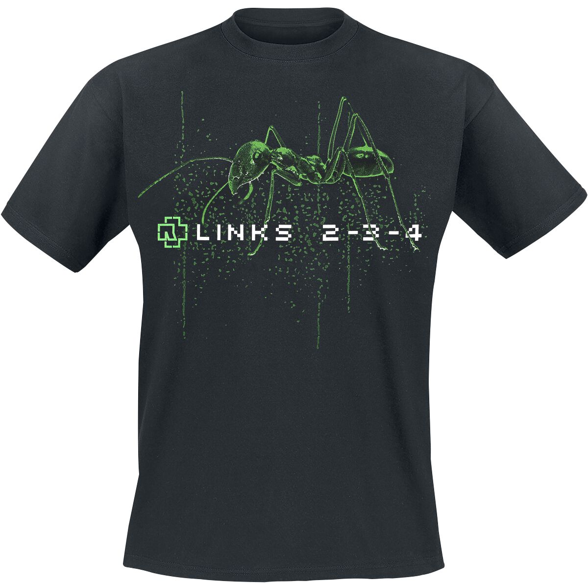4064854963672 - Links 2-3-4 T-Shirt schwarz in XL 4064854963672 - Links 2-3-4 T-Shirt schwarz in XL