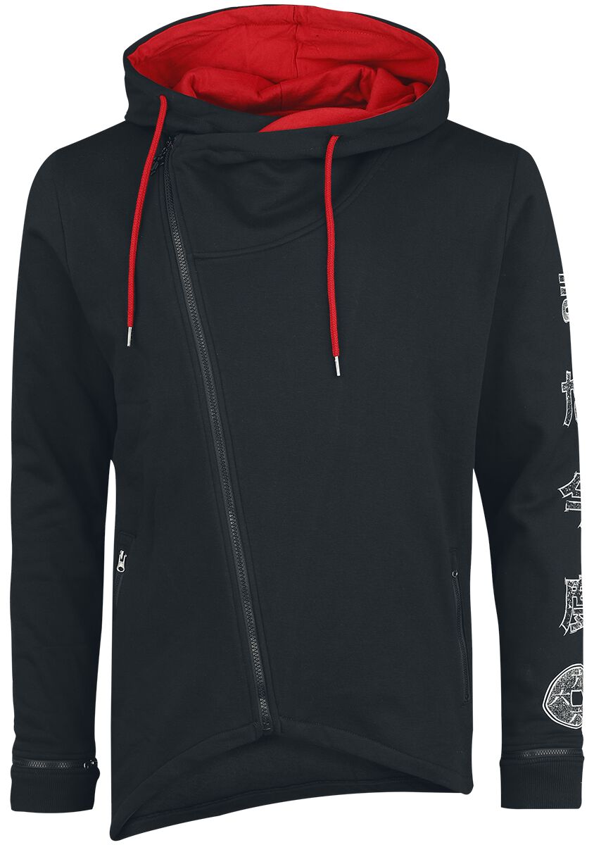 4064854977013 - Semyaza Kapuzenjacke schwarz in L