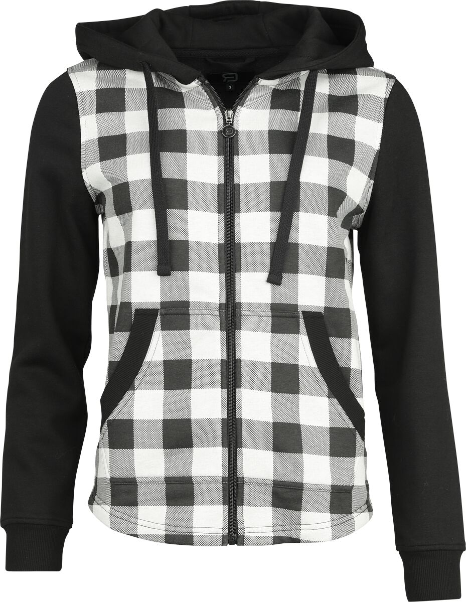 4064854977143 - Stay Different Kapuzenjacke schwarz weiß in S