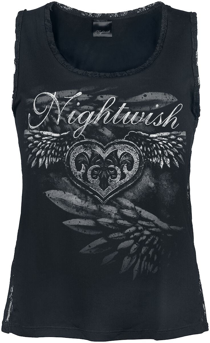 4064854981751 - Stone Angel Tank-Top schwarz in M