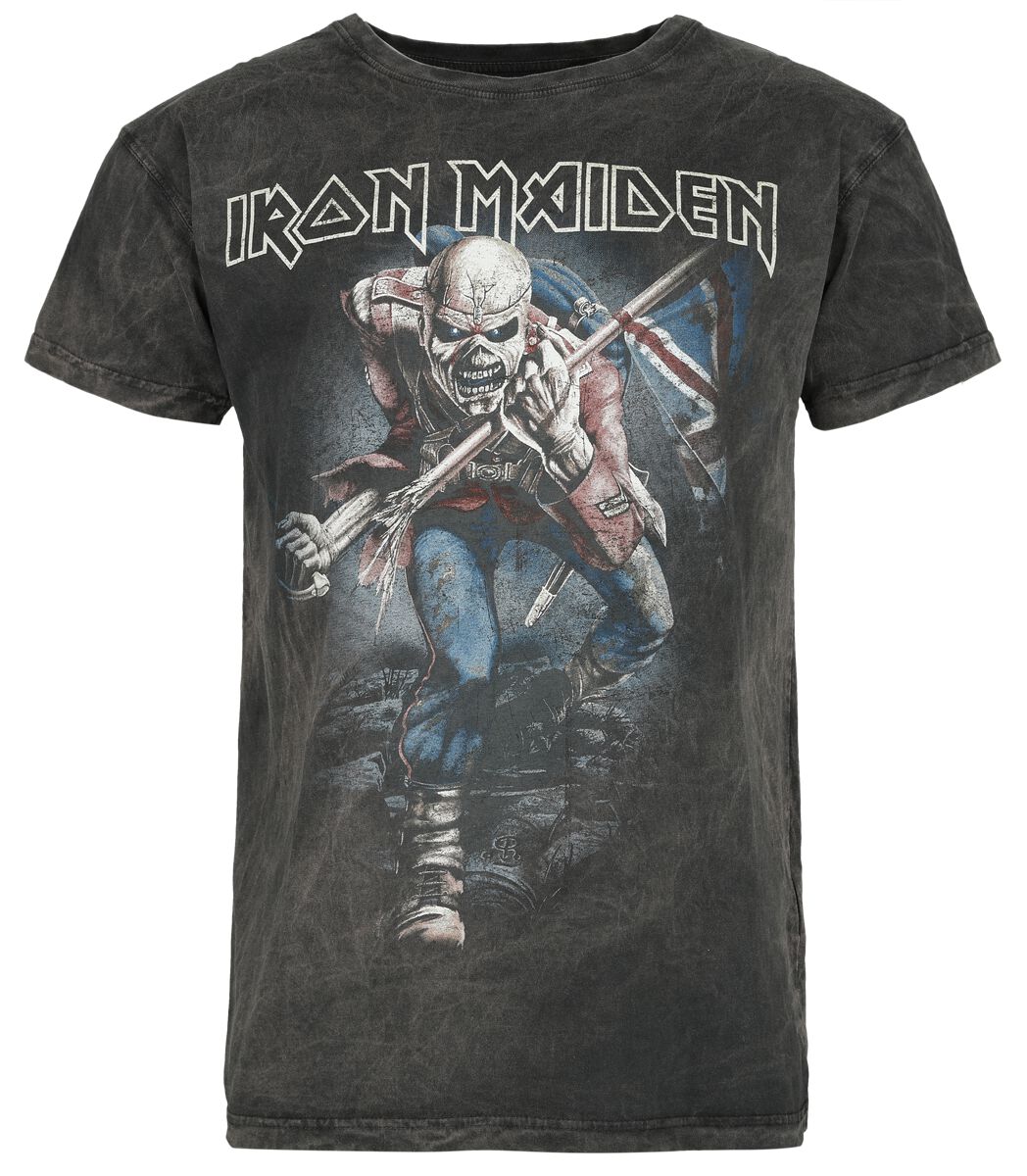 4064854986039 - The Trooper T-Shirt grau in M 4064854986039 - The Trooper T-Shirt grau in M