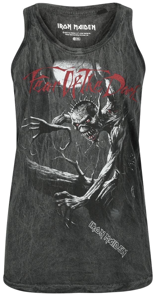 4064854987173 - Fear Of The Dark Top anthrazit in XXL 4064854987173 - Fear Of The Dark Top anthrazit in XXL