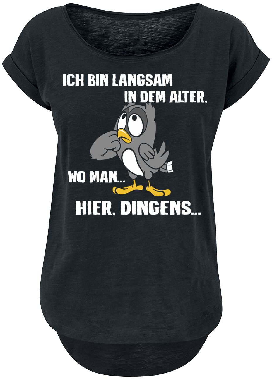 4064854992153 - Hier dingens T-Shirt schwarz in S