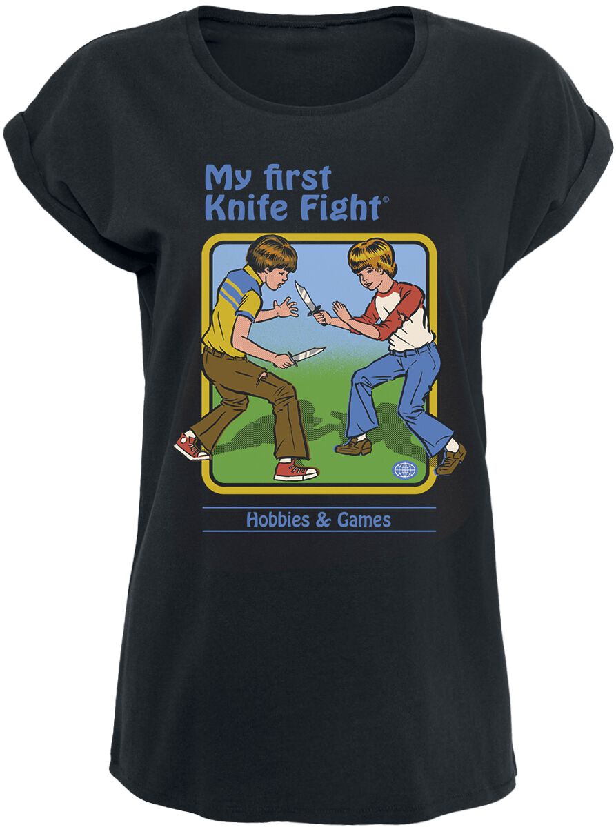 4064854995208 - My First Knife Fight T-Shirt schwarz in S