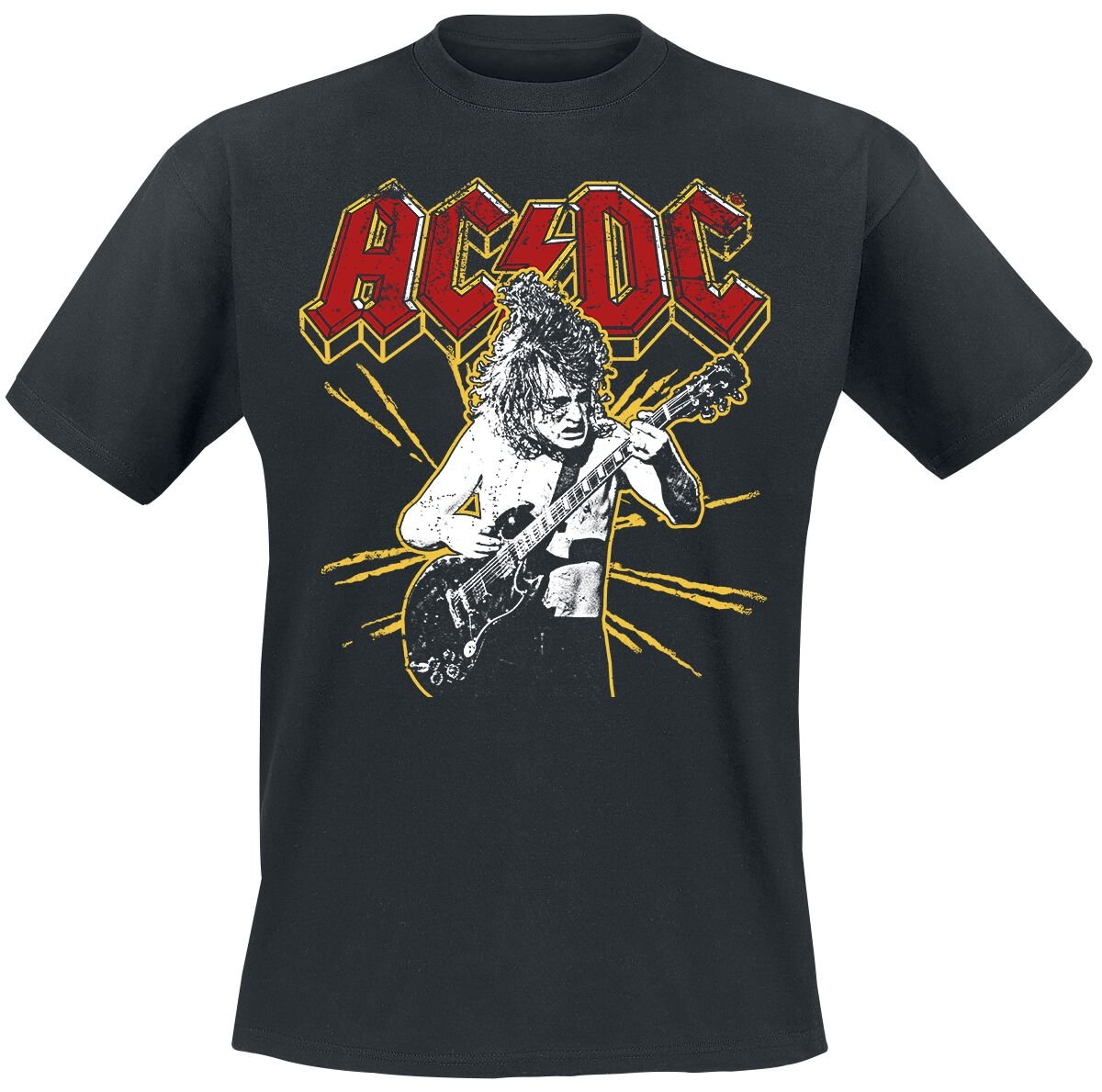 4064854996519 - AC DC Back in Black T-Shirt schwarz in M