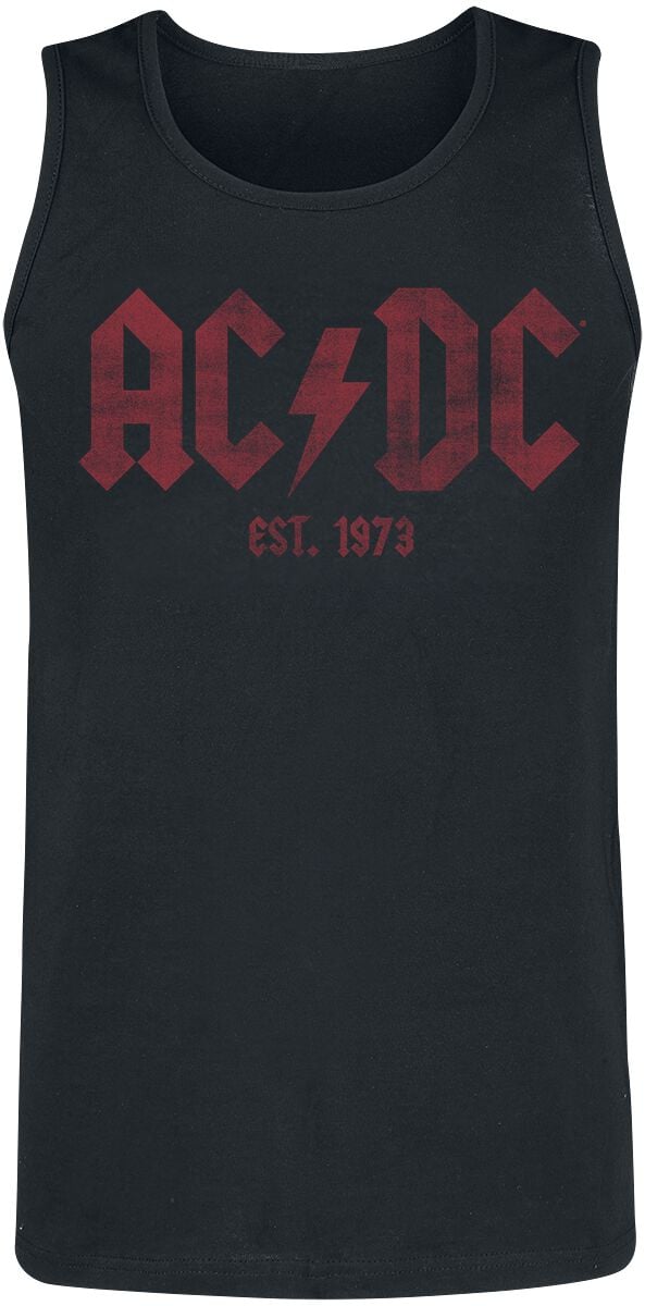 4064854997301 - AC DC Est 1973 Tank-Top schwarz in XXL