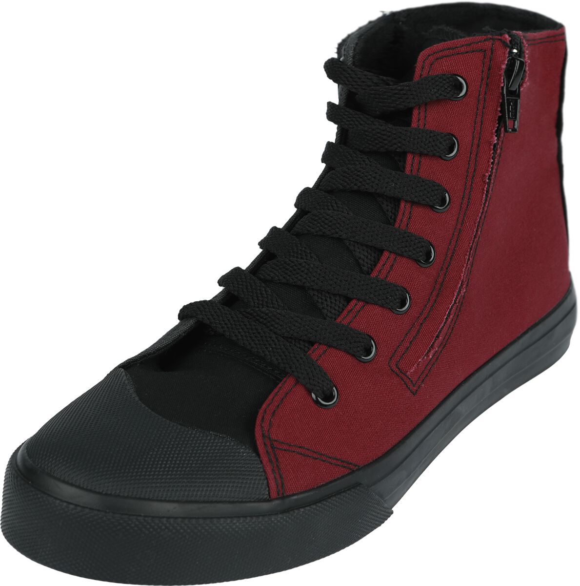 4064854998209 -  Sneaker high schwarz grau rot in EU37