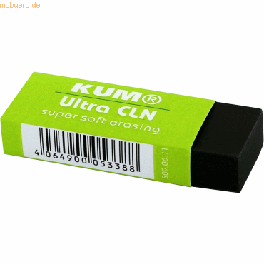 4064900053388 - 20 x Radierer Ultra CLN BB Kunststoff schwarz