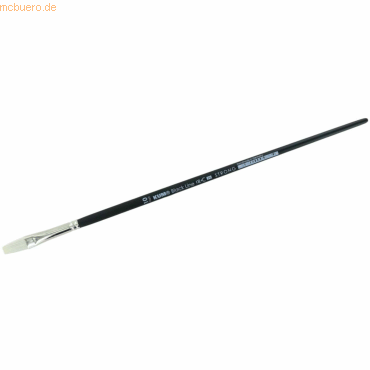 4064900058734 - 12 x Künstlerpinsel Black Line Brush flat Gr 10