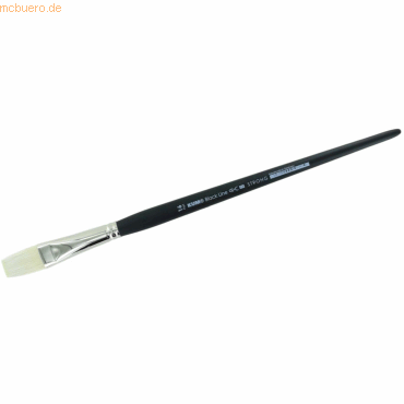 4064900058765 - 12 x Künstlerpinsel Black Line Brush flat Gr 16