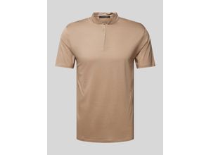 4064908213999 - Poloshirt in unifarbenem Design Modell Louis