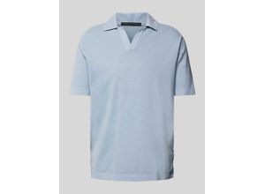 4064908336773 - Poloshirt mit V-Ausschnitt Modell BENEDICKT