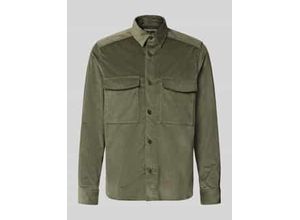 4064908450974 - Regular Fit Hemdjacke aus Cord Modell CORDUROY OVERSHIRT