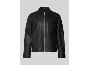 4064908452404 - Lederjacke mit Leistentaschen Modell RIKKA