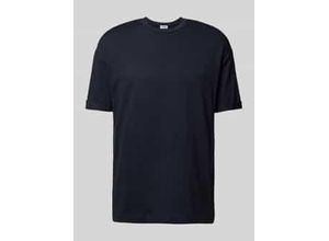 4064908455955 - T-Shirt mit geripptem Rundhalsausschnitt Modell THILO