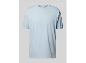 4064908533738 - T-Shirt mit geripptem Rundhalsausschnitt Modell THILO