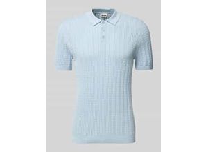 4064908615663 - Slim Fit Poloshirt mit Knopfleiste Modell TRITON