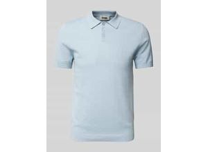 4064908680890 - Slim Fit Poloshirt mit Strukturmuster Modell TRITON 10