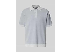 4064908754492 - Regular Fit Poloshirt mit Strukturmuster Modell TAMIAN