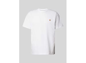 4064958333593 - T-Shirt mit Label-Stitching Modell SCRIPT 4064958333593 - T-Shirt mit Label-Stitching Modell SCRIPT