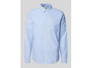 4064958386087 - Regular Fit Freizeithemd mit Button-Down-Kragen Modell LOGO