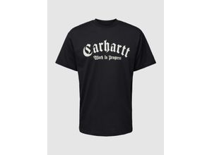 4064958778219 - T-Shirt mit Label-Print Modell ONYX