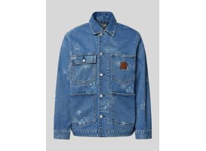 4064958919582 - Jeansjacke mit aufgesetzten Taschen Modell STAMP