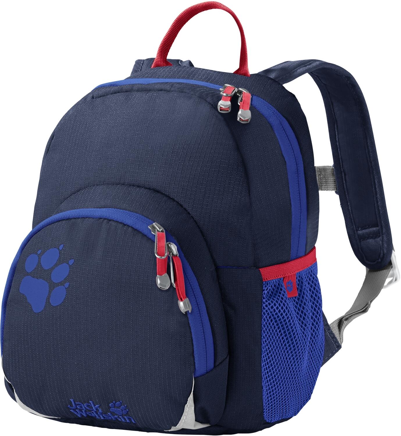 4064993177107 - Kinderrucksack Buttercup Emblem gepolstert Reißverschlussfächer Netzfächer blau